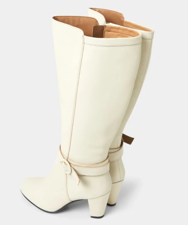 Knee High Boots | Party Footwear | Boots & Shoes | Sale Boots & Shoes | Top Picks | Top Picks | Women's | Women's Joe Browns About Town Tall Leather Boots Winter White