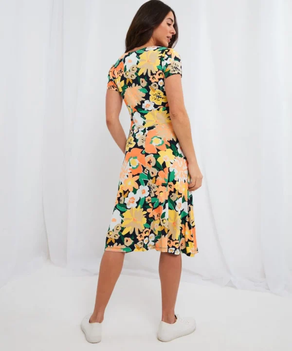 Sale Dresses | Women's Joe Browns Abstract Floral Jersey Dress Multi