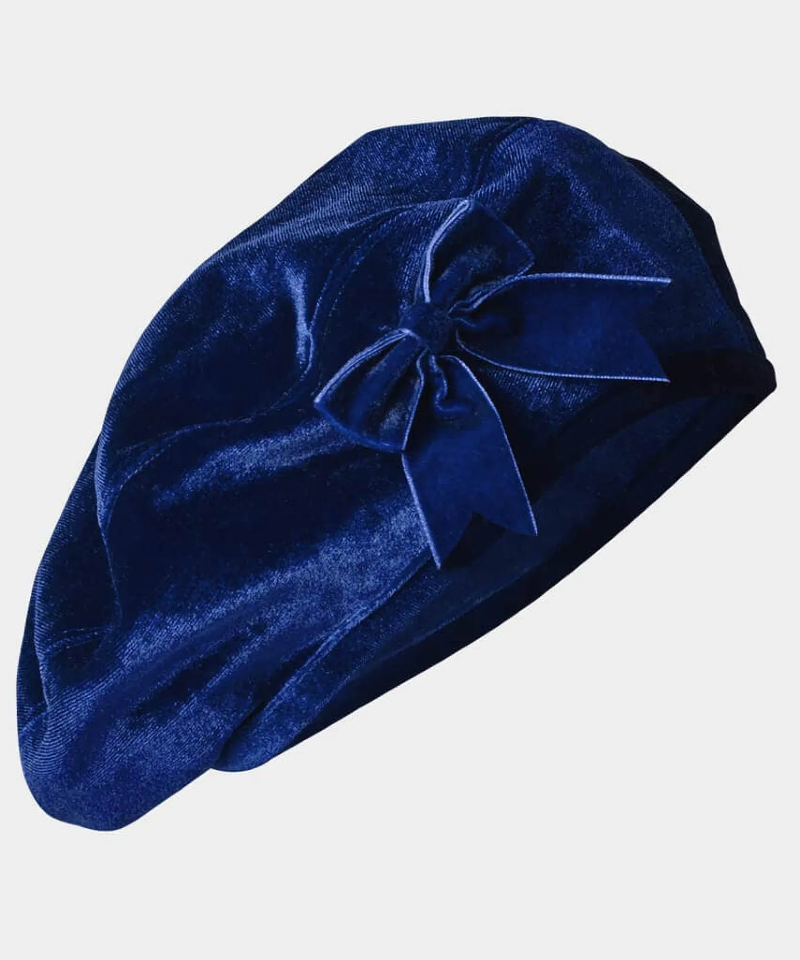 after_dark_bow_trim_beret_0.webp Gifts | Accessories & Jewellery | Sale Accessories & Jewellery | Women's | Women's | Women's Joe Browns After Dark Bow Trim Beret Midnight Blue