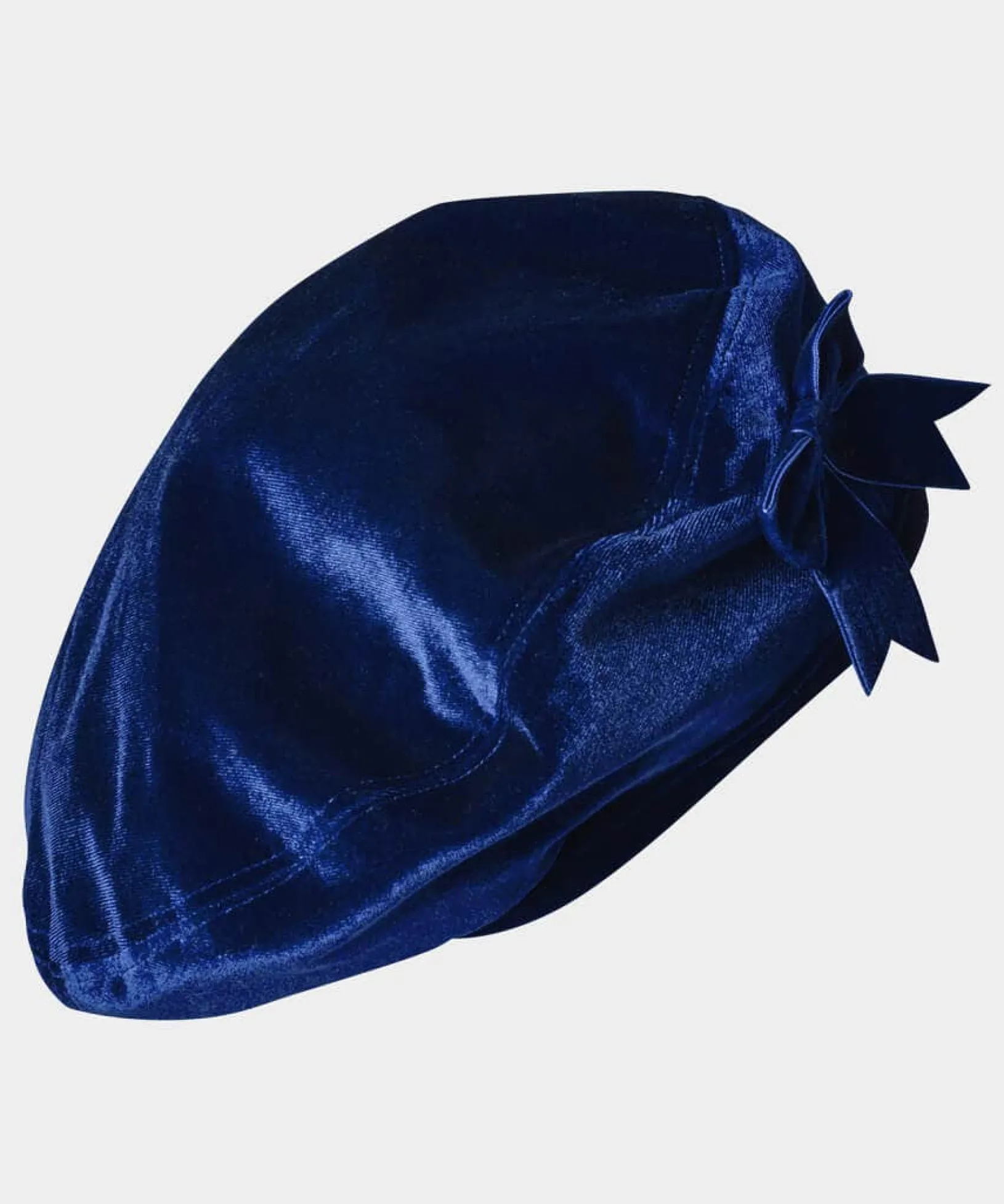 after_dark_bow_trim_beret_3.webp Gifts | Accessories & Jewellery | Sale Accessories & Jewellery | Women's | Women's | Women's Joe Browns After Dark Bow Trim Beret Midnight Blue