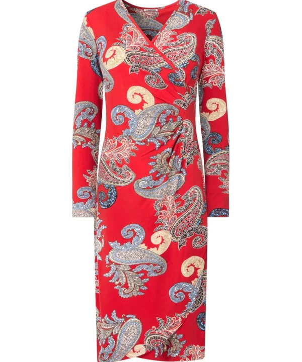 Shop Women's Collection | Vintage & Retro Dresses | Midi Dresses | Dresses | Sale Dresses | Top Picks | Top Picks | Top Picks | Women's | Women's Joe Browns Alicia Wrap Jersey Dress Red