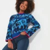 Shop Women's Collection | Cardigans & Coatigans | Top Picks | Top Picks Joe Browns All Heart Jumper Blue