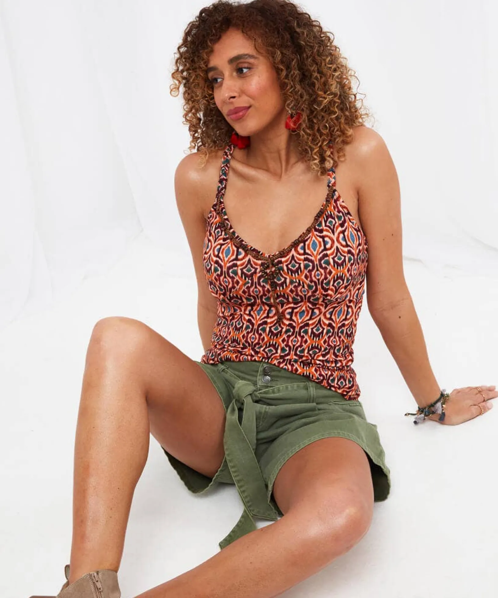 all_in_the_detail_printed_0.webp Sale Tops, Tunics & Blouses | Women's Joe Browns All in The Detail Printed Cami Multi