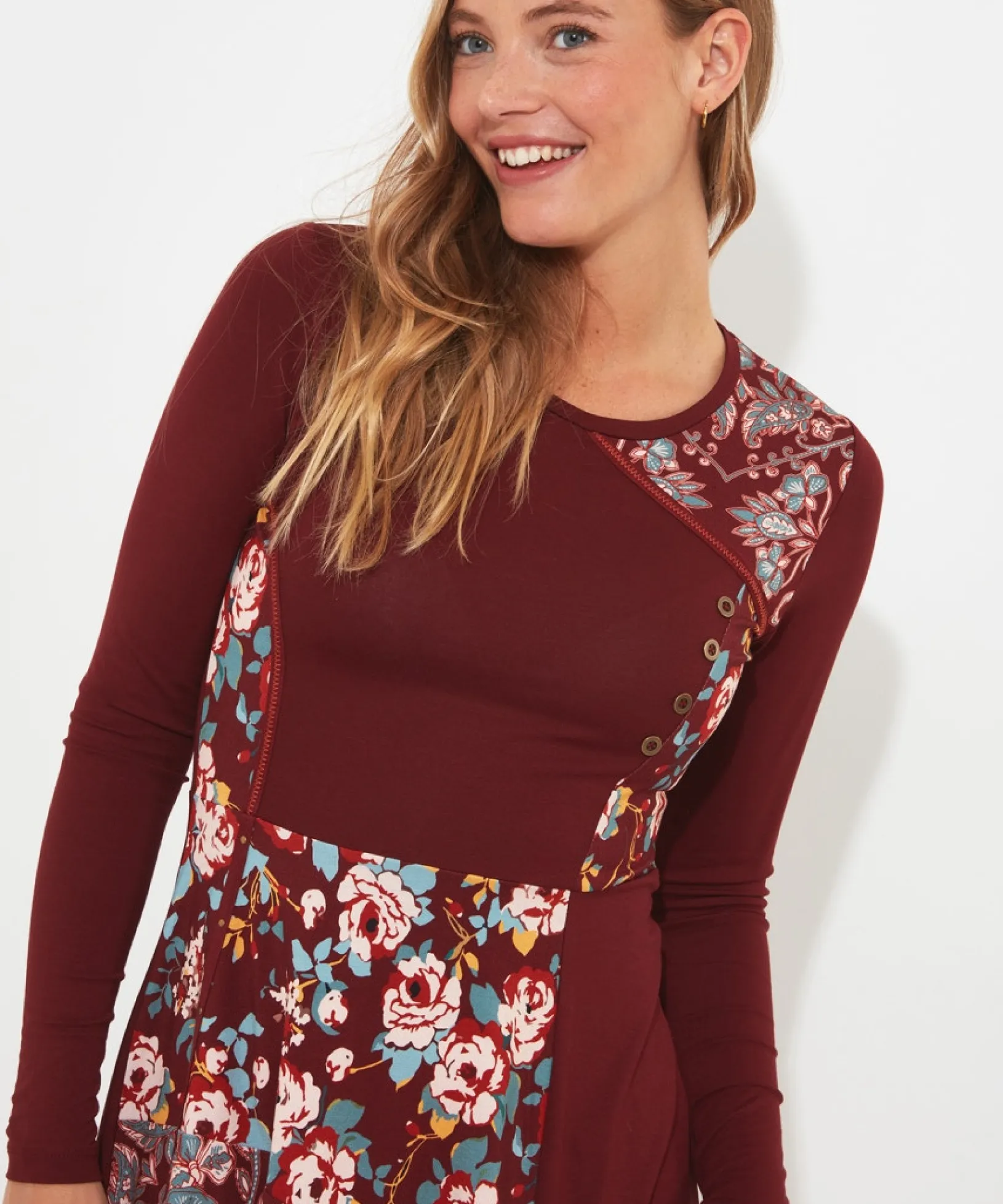 all_in_the_details_tunic__4.webp Shop Women's Collection | Tops, Tunics & Blouses | Sale Tops, Tunics & Blouses | Top Picks | Women's | Women's Joe Browns All In the Details Tunic Top Multi