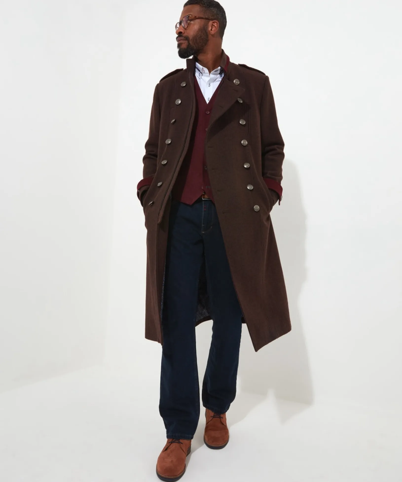 all_to_order_coat_3.webp Coats & Jackets | Men,s Joe Browns All To Order Coat Chestnut