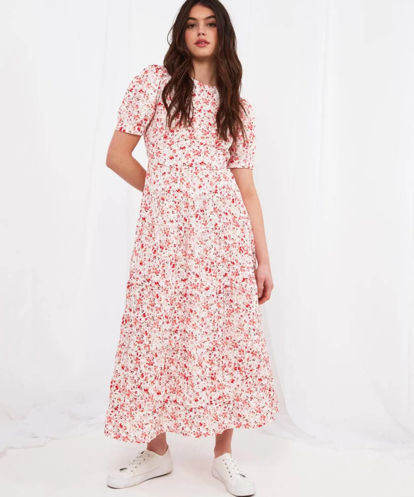 amelia_tiered_dress_0.webp Sale Dresses | Women's Joe Browns Amelia Tiered Dress Multi