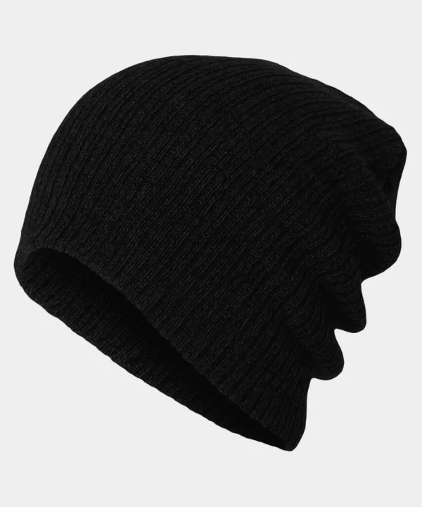 Accessories | Sale Accessories & Jewellery | Men，s | Women's Joe Browns As It Stands Slouchy Beanie Black / Charcoal / Olive
