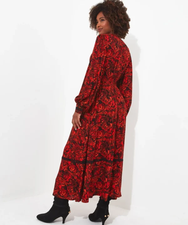 Shop Women's Collection | Maxi Dresses | Boho Dresses | Dresses | Sale Dresses | Top Picks | Top Picks | Top Picks | Women's | Women's Joe Browns Autumn Vibes Paisley Dress Multi