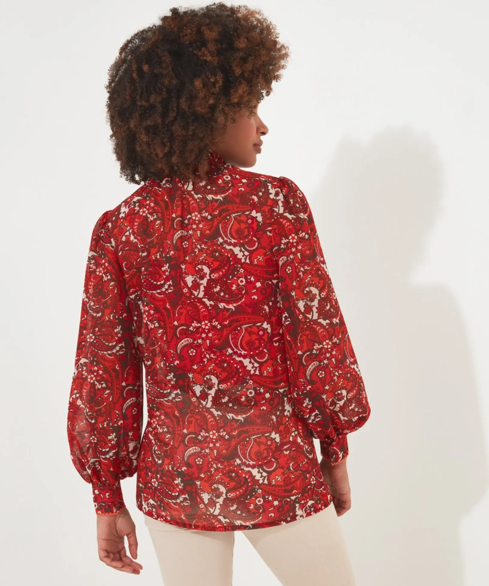 autumn_vibes_paisley_top_2.webp Tops, Tunics & Blouses | Sale Tops, Tunics & Blouses | Women's | Women's Joe Browns Autumn Vibes Paisley Top Multi