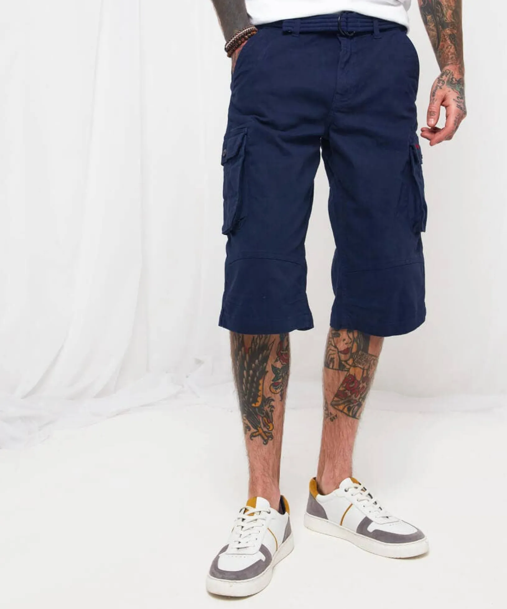 azore_shorts_2.webp Shop Men's Collection | Jeans & Trousers | Top Picks | Men,s Joe Browns Azore Shorts Khaki / Navy / Camel