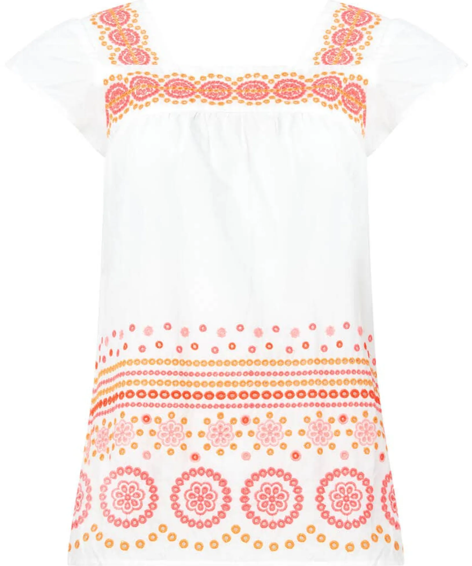 beautiful_embroidered_top_1.webp Sale Tops, Tunics & Blouses | Women's Joe Browns Beautiful Embroidered Top White