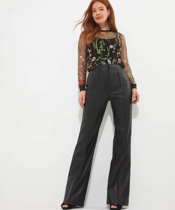 Tops, Tunics & Blouses | Sale Tops, Tunics & Blouses | Women's | Women's Joe Browns Beautiful Embroidered Top with Cami Black
