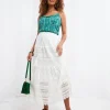 Sale Skirts | Women's Joe Browns Beautiful Lace Maxi Skirt White