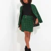 Shop Women's Collection | Skirts | Sale Skirts | Top Picks | Women's | Women's Joe Browns Beautifully Bold Check Skirt Green