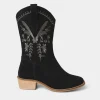 Knee High Boots | Ankle Boots | Boots & Shoes | Sale Boots & Shoes | Top Picks | Top Picks | Women's | Women's Joe Browns Belvedere Embroidered Suede Boots Black