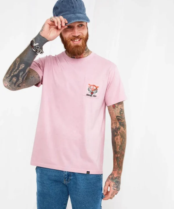 Sale Tops & T-Shirts | Men,s Joe Browns Best Life Tee Pink