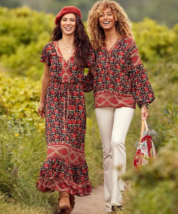 Sale Dresses | Women's Joe Browns Boho Babe Border Print Dress Multi
