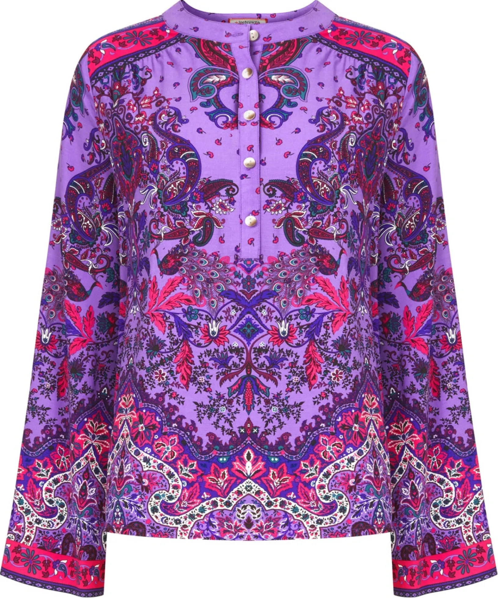 boho_babe_top_1.webp Tops, Tunics & Blouses | Sale Tops, Tunics & Blouses | Women's | Women's Joe Browns Boho Babe Top Purple