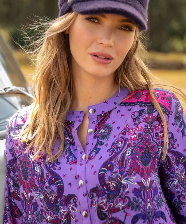 Tops, Tunics & Blouses | Sale Tops, Tunics & Blouses | Women's | Women's Joe Browns Boho Babe Top Purple