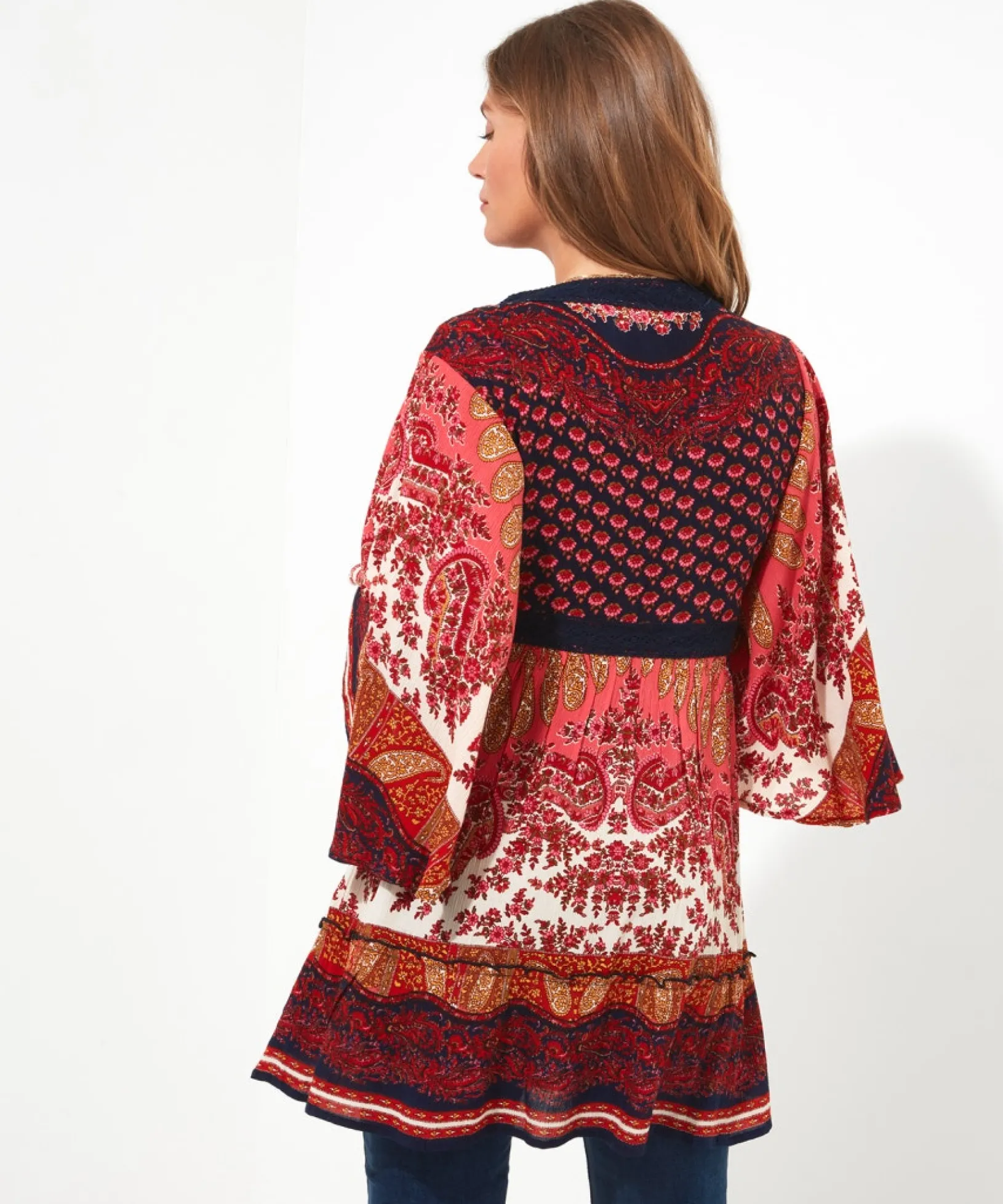boho_dreams_tunic_dress_3.webp Shop Women's Collection | Tops, Tunics & Blouses | Sale Tops, Tunics & Blouses | Top Picks | Women's | Women's Joe Browns Boho Dreams Tunic Dress Multi
