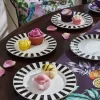 Living Room | Kitchen | Home | Home Joe Browns Bombay Duck Sophisticated Stripe Tea Plates Multi