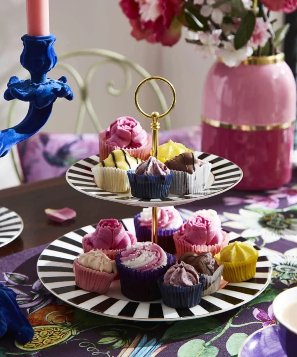 Living Room | Kitchen | Home | Home Joe Browns Bombay Duck Sophisticated Stripe Cake Stand Multi