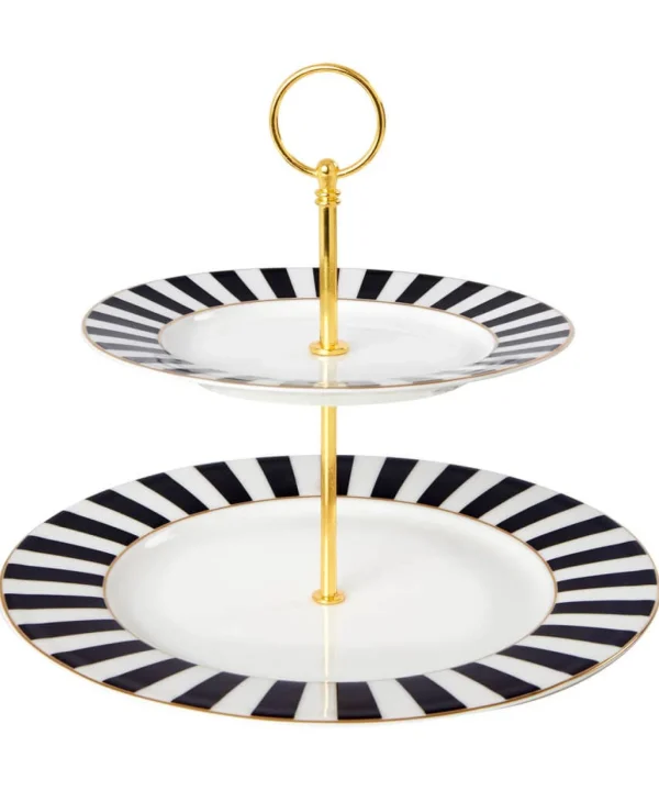 Living Room | Kitchen | Home | Home Joe Browns Bombay Duck Sophisticated Stripe Cake Stand Multi