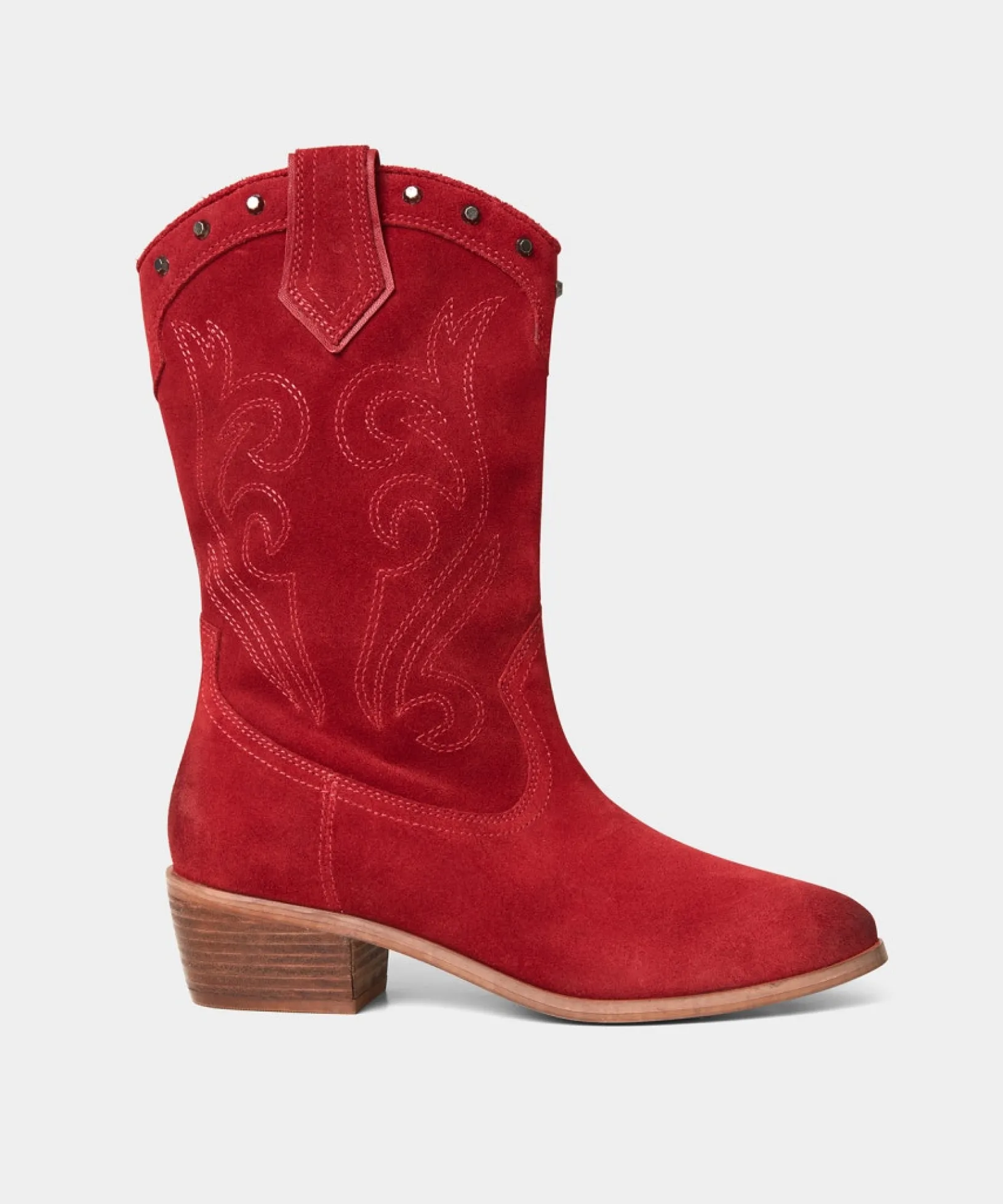 bourbon_street_suede_boot_0.webp Knee High Boots | Ankle Boots | Boots & Shoes | Sale Boots & Shoes | Top Picks | Top Picks | Women's | Women's Joe Browns Bourbon Street Suede Boots Red