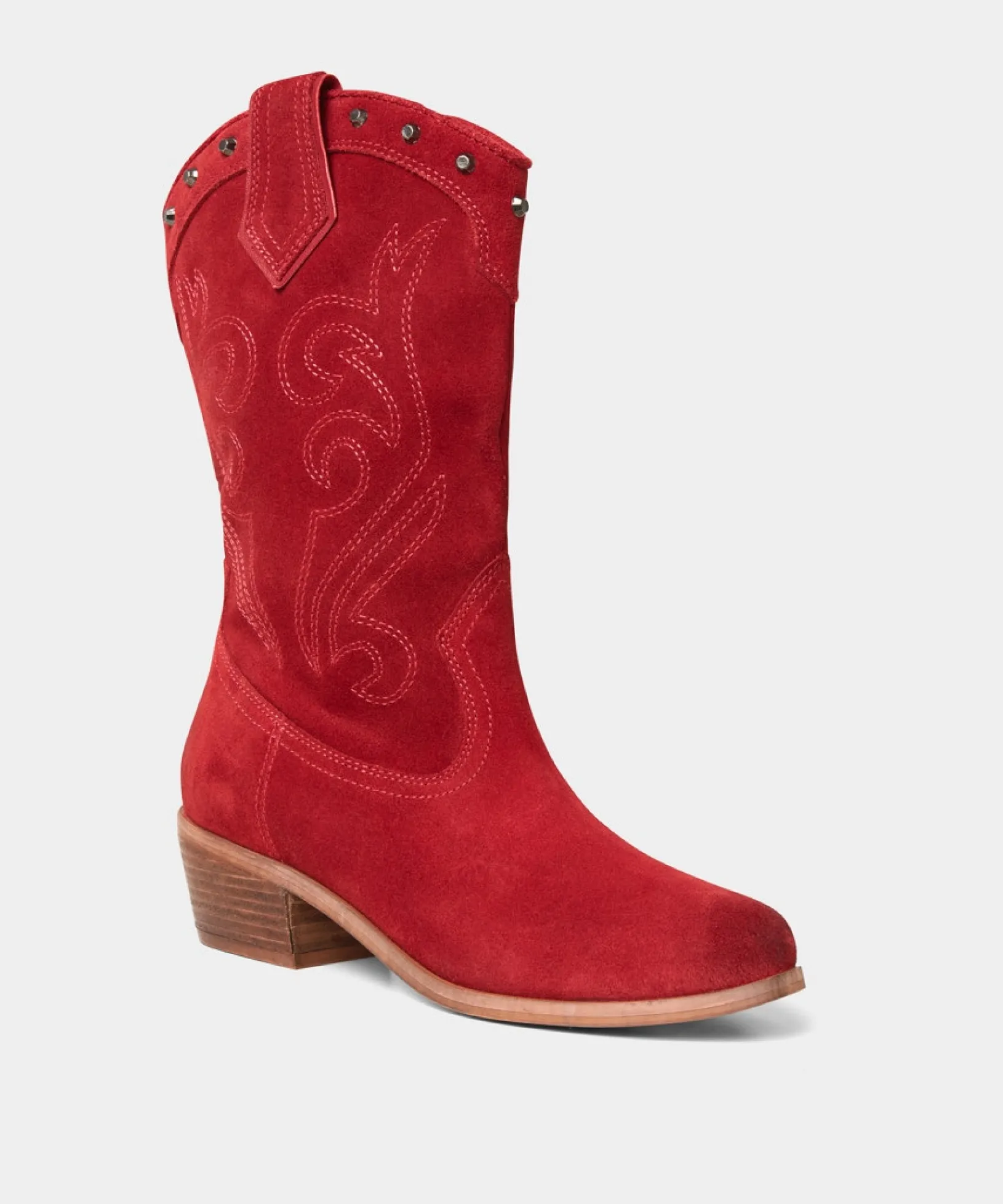 bourbon_street_suede_boot_2.webp Knee High Boots | Ankle Boots | Boots & Shoes | Sale Boots & Shoes | Top Picks | Top Picks | Women's | Women's Joe Browns Bourbon Street Suede Boots Red