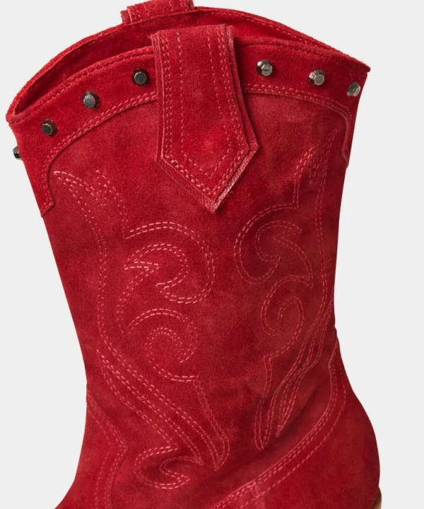 Knee High Boots | Ankle Boots | Boots & Shoes | Sale Boots & Shoes | Top Picks | Top Picks | Women's | Women's Joe Browns Bourbon Street Suede Boots Red