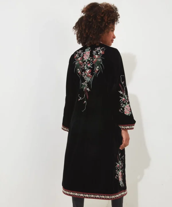 Shop Women's Collection | Occasion Outfits | Gifts | Coats & Jackets | Top Picks | Top Picks | Women's | Women's Joe Browns Boutique Embroidered Kimono Black