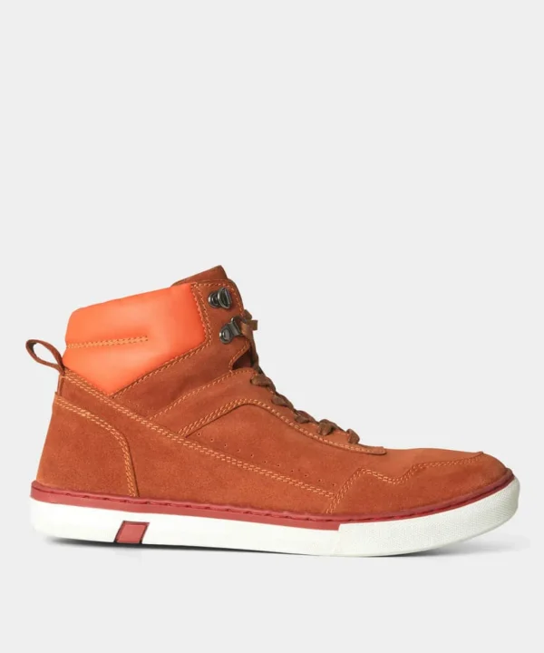 Trainers & Pumps | Boots | Boots & Shoes | Sale Boots, Shoes & Trainers | Top Picks | Top Picks | Men，s | Men，s Joe Browns Breaker Suede High Tops Rust / Blue