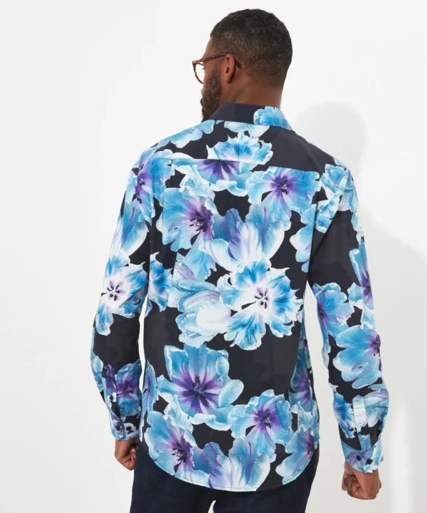 Shop Men's Collection | Funky Shirts | Shirts | Sale Shirts | Top Picks | Top Picks | Men,s | Men,s Joe Browns Bright And Bold Floral Shirt Black