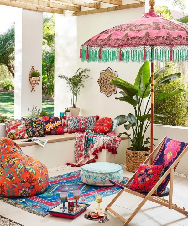 Floral Décor | Nature Décor | Home | Home Joe Browns Bright And Bold Outdoor Cushion Multi