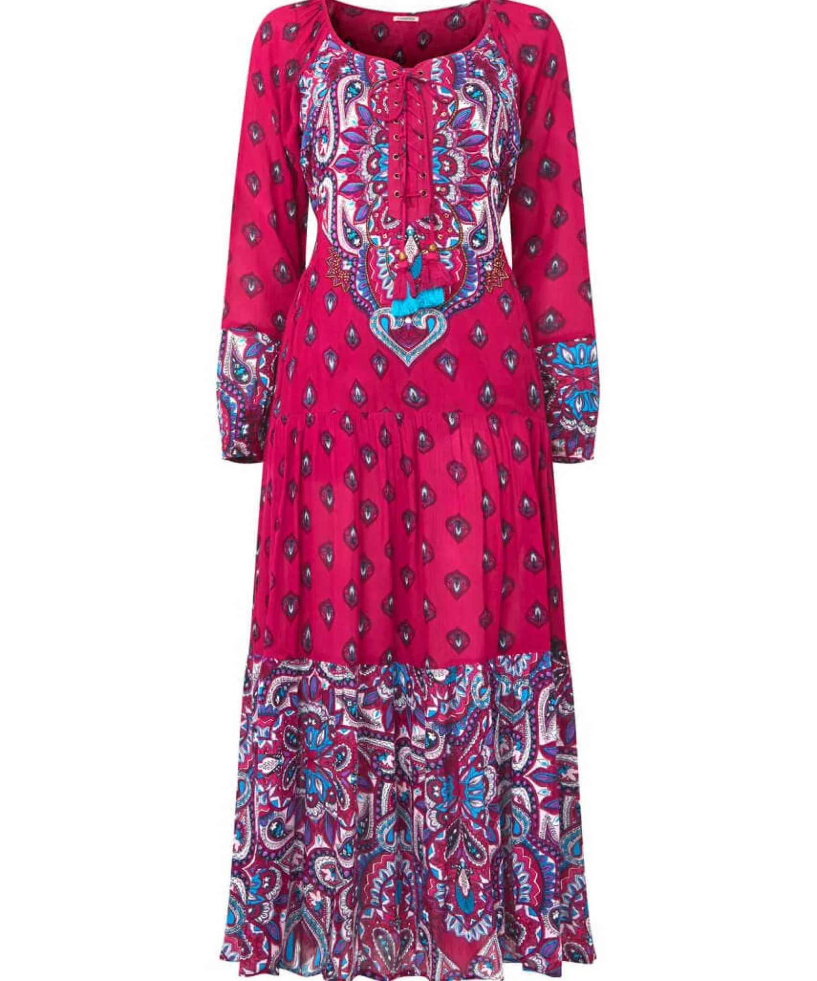 brilliantly_boho_beaded_d_1.webp Shop Women's Collection | Vintage & Retro Dresses | Maxi Dresses | Boho Dresses | Party Dresses | Occasion Outfits | Petite | Dresses | Sale Dresses | Top Picks | Top Picks | Top Picks | Top Picks | Top Picks | Top Picks | Women's | Women's | Women's Joe Browns Brilliantly Boho Beaded Dress Pink