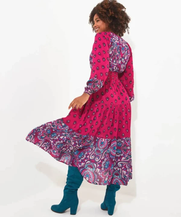 Shop Women's Collection | Vintage & Retro Dresses | Maxi Dresses | Boho Dresses | Party Dresses | Occasion Outfits | Petite | Dresses | Sale Dresses | Top Picks | Top Picks | Top Picks | Top Picks | Top Picks | Top Picks | Women's | Women's | Women's Joe Browns Brilliantly Boho Beaded Dress Pink