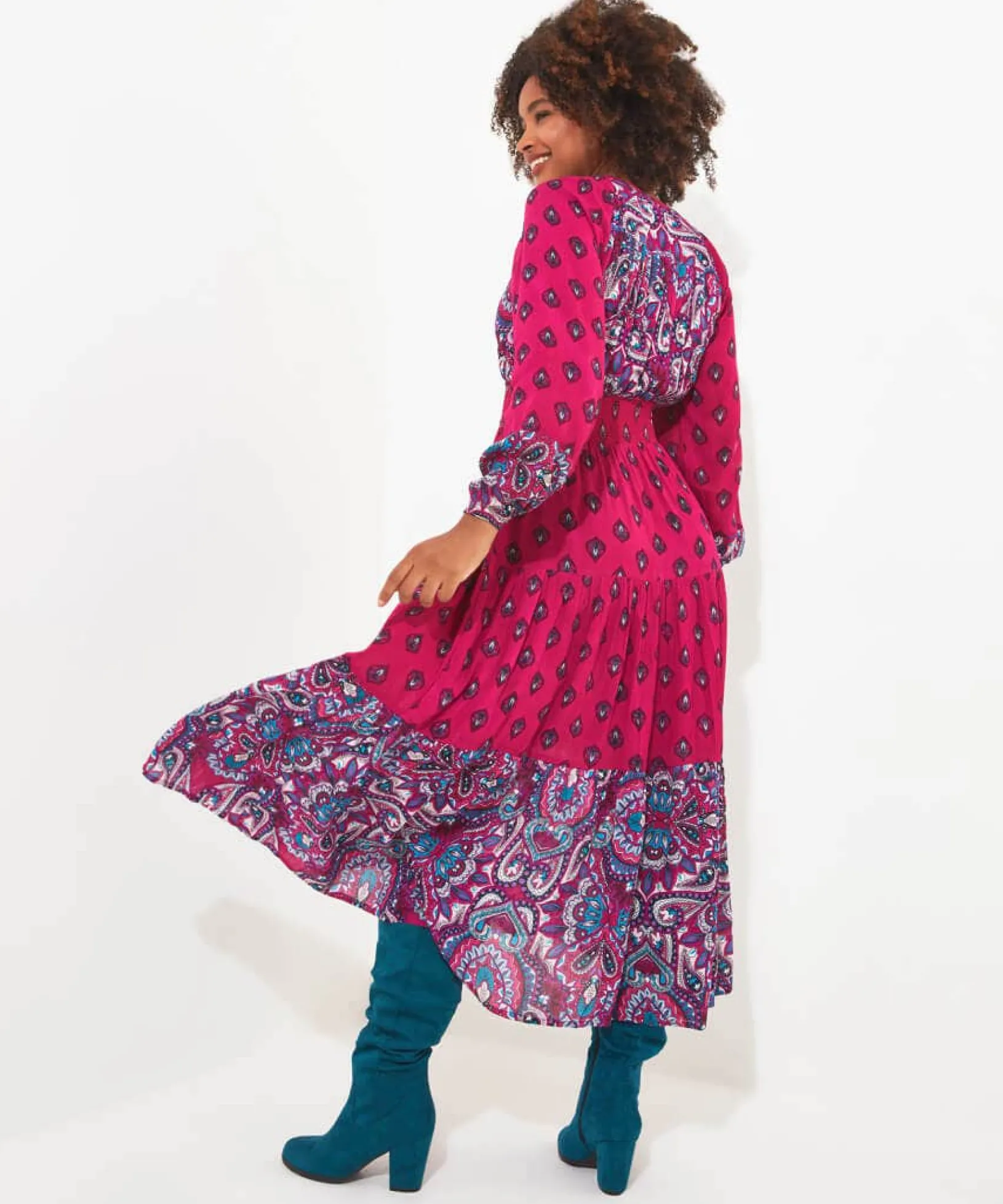 brilliantly_boho_beaded_d_5.webp Shop Women's Collection | Vintage & Retro Dresses | Maxi Dresses | Boho Dresses | Party Dresses | Occasion Outfits | Petite | Dresses | Sale Dresses | Top Picks | Top Picks | Top Picks | Top Picks | Top Picks | Top Picks | Women's | Women's | Women's Joe Browns Brilliantly Boho Beaded Dress Pink