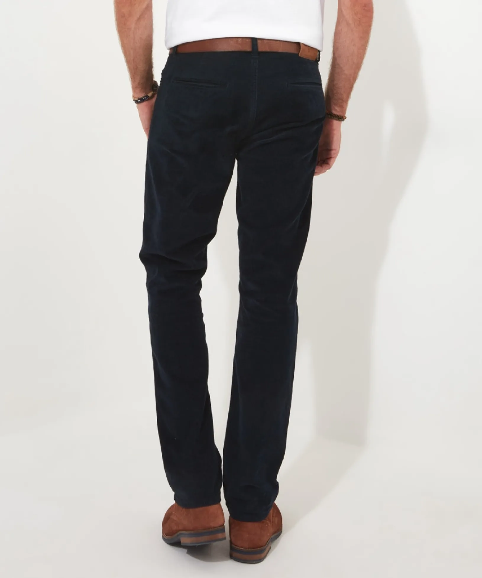 carefree_cord_trousers_3.webp Shop Men's Collection | Men's Partywear | Jeans & Trousers | Top Picks | Top Picks | Men,s Joe Browns Carefree Cord Trousers Navy