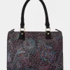 Handbags & Purses | Accessories & Jewellery | Women's | Women's Joe Browns Carmen Print Suede Weekender Bag Black Multi
