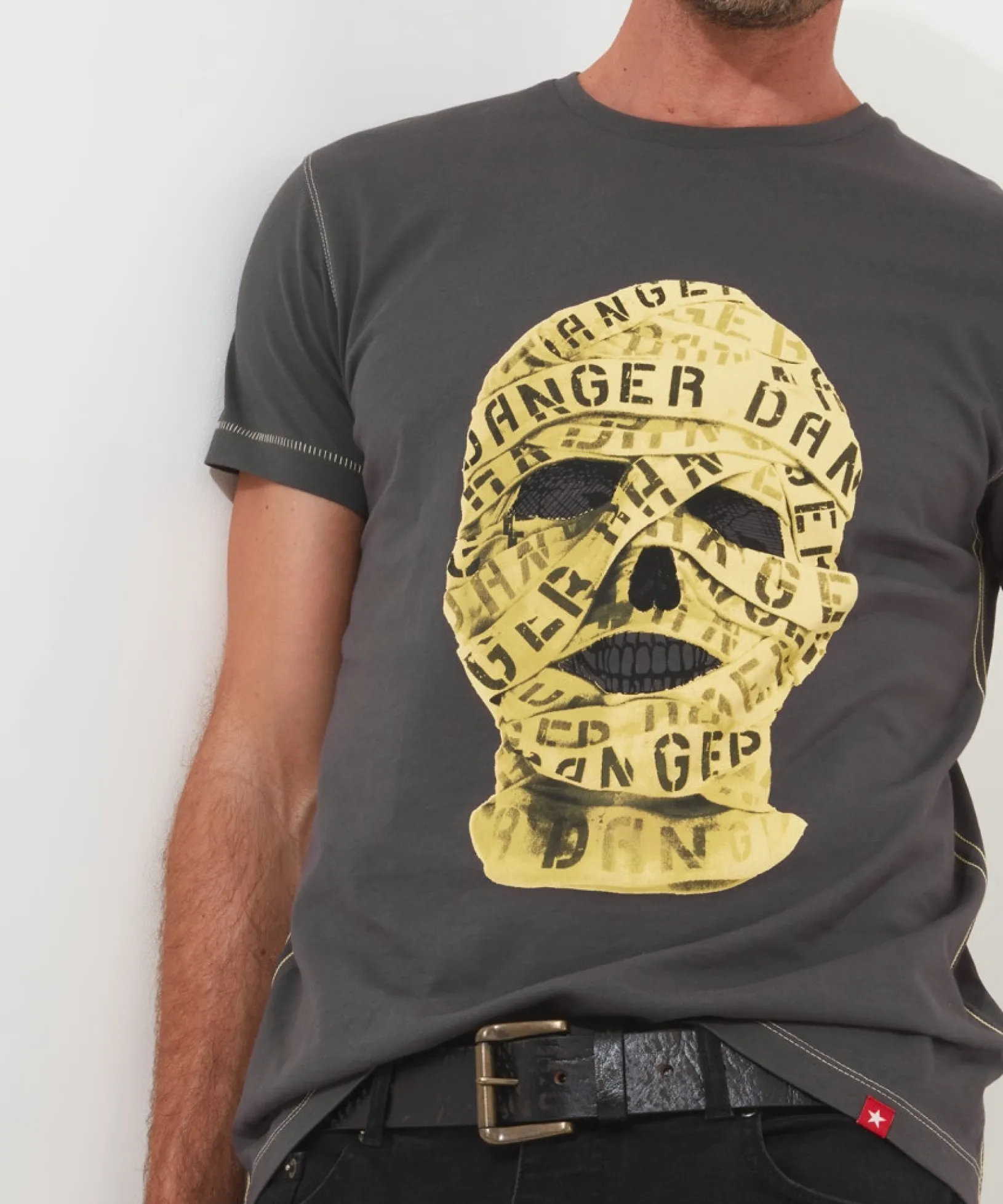 caution_tee_0.webp Shop Men's Collection | Graphic T-Shirts | Tops & T-Shirts | Sale Tops & T-Shirts | Top Picks | Top Picks | Men,s | Men,s Joe Browns Caution Tee Grey