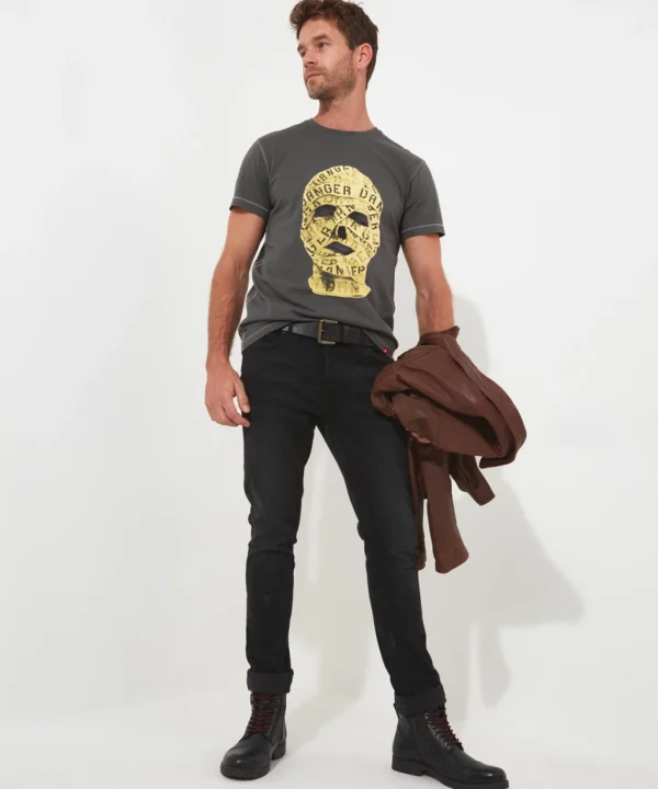 Shop Men's Collection | Graphic T-Shirts | Tops & T-Shirts | Sale Tops & T-Shirts | Top Picks | Top Picks | Men,s | Men,s Joe Browns Caution Tee Grey
