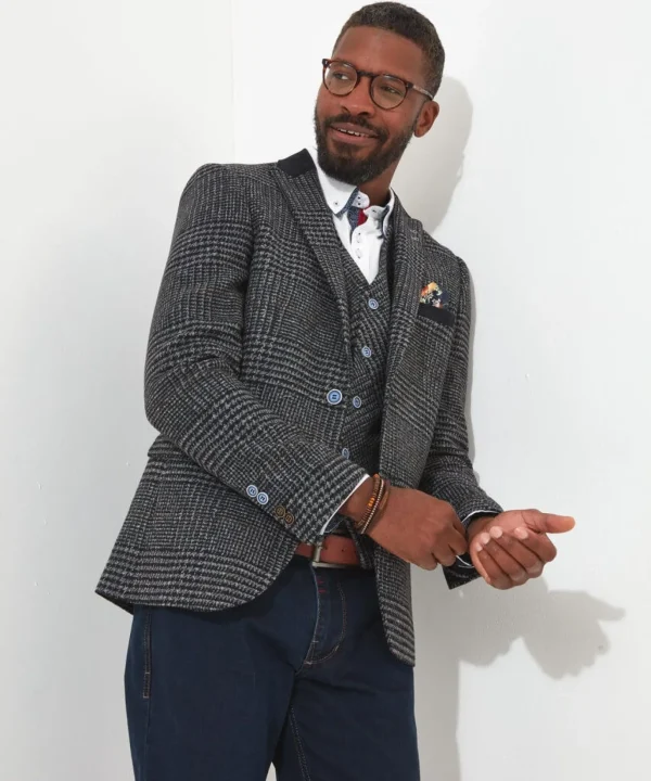 Shop Men's Collection | Men's Partywear | Blazers | Men's Tailoring | Gifts | Coats & Jackets | Sale Blazers | Sale Coats & Jacket | Top Picks | Top Picks | Men，s | Top Picks | Men，s | Men，s | Men，s | Men，s Joe Browns Charming Check Blazer Grey