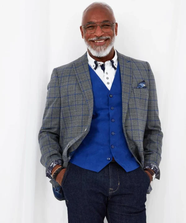 Sale Blazers | Sale Coats & Jacket | Men，s | Men，s Joe Browns Charming Check Blazer Grey