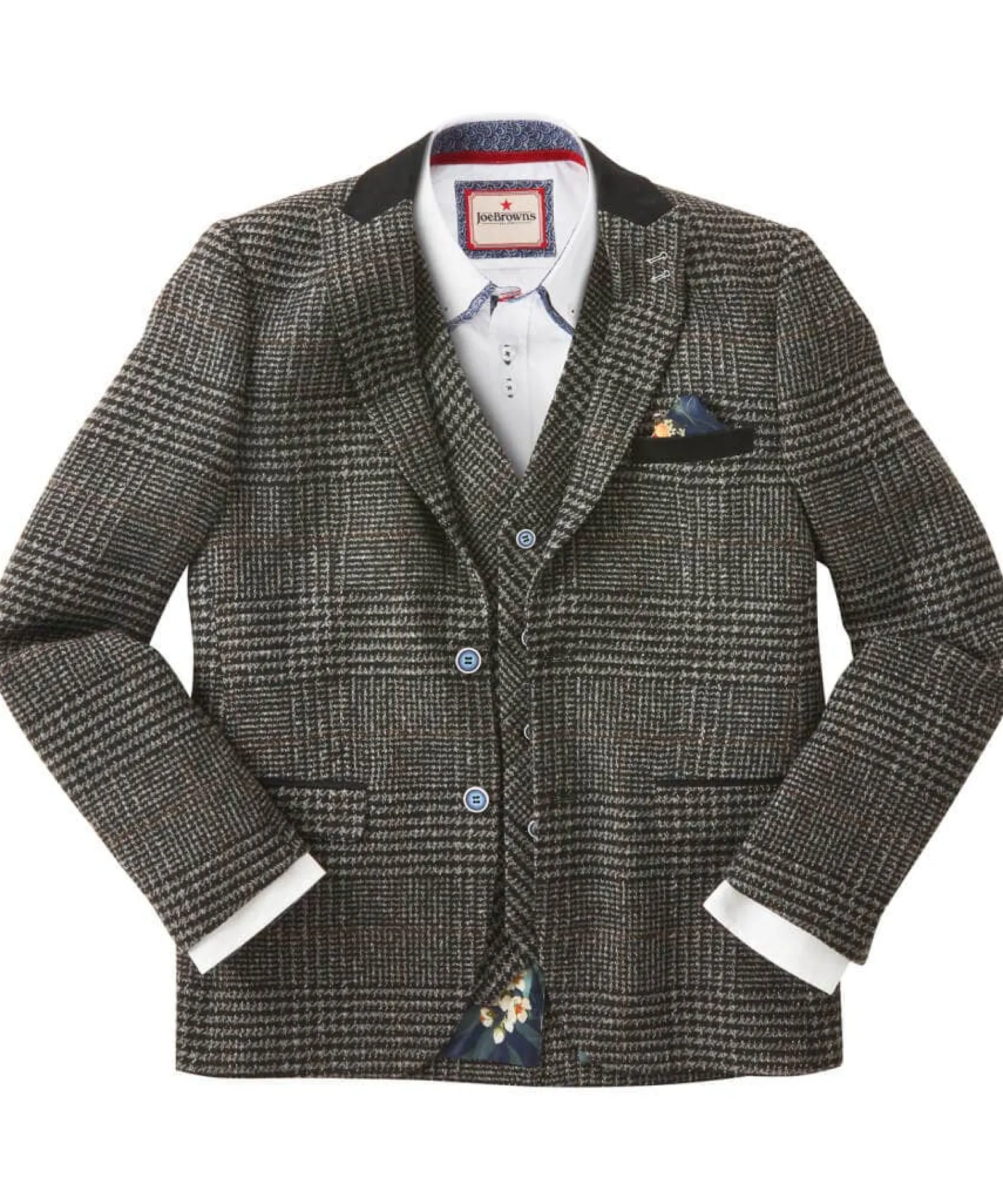 charming_check_blazer_1-1.webp Shop Men's Collection | Men's Partywear | Blazers | Men's Tailoring | Gifts | Coats & Jackets | Sale Blazers | Sale Coats & Jacket | Top Picks | Top Picks | Men,s | Top Picks | Men,s | Men,s | Men,s | Men,s Joe Browns Charming Check Blazer Grey
