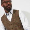 Waistcoats | Coats & Jackets | Sale Waistcoats | Men,s | Men,s | Men,s Joe Browns Charming Check Waistcoat Brown/Red / Green