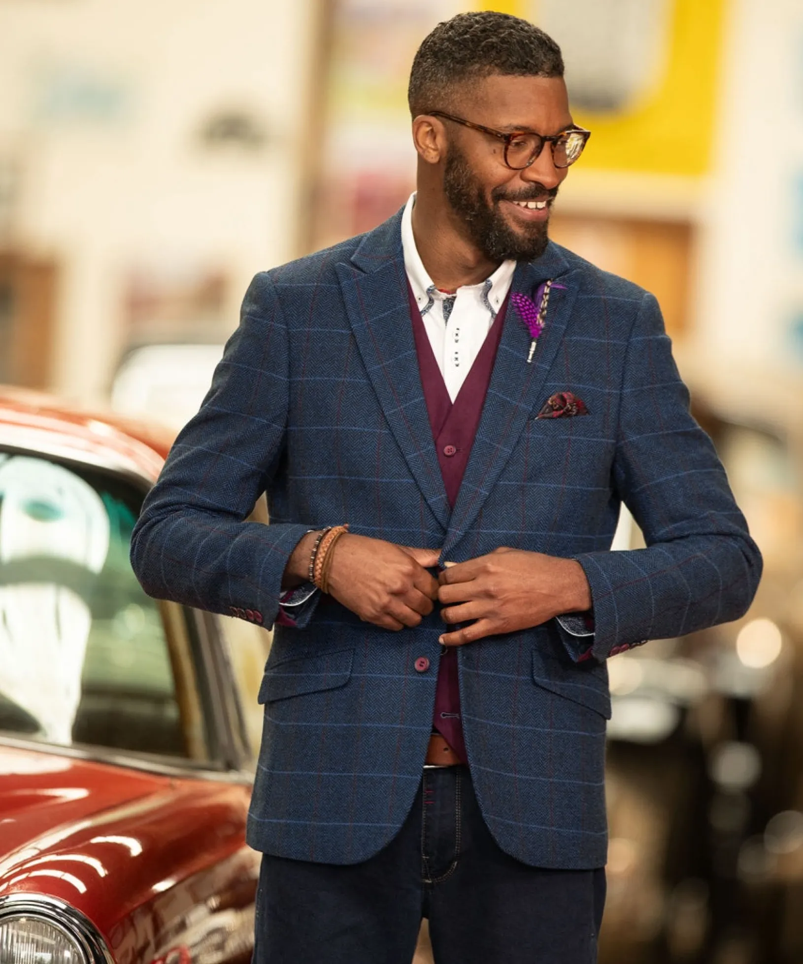 check_it_out_blazer_2.webp Shop Men's Collection | Blazers | Men's Tailoring | Coats & Jackets | Sale Blazers | Sale Coats & Jacket | Top Picks | Men,s | Top Picks | Men,s | Men,s | Men,s Joe Browns Check It Out Blazer Blue