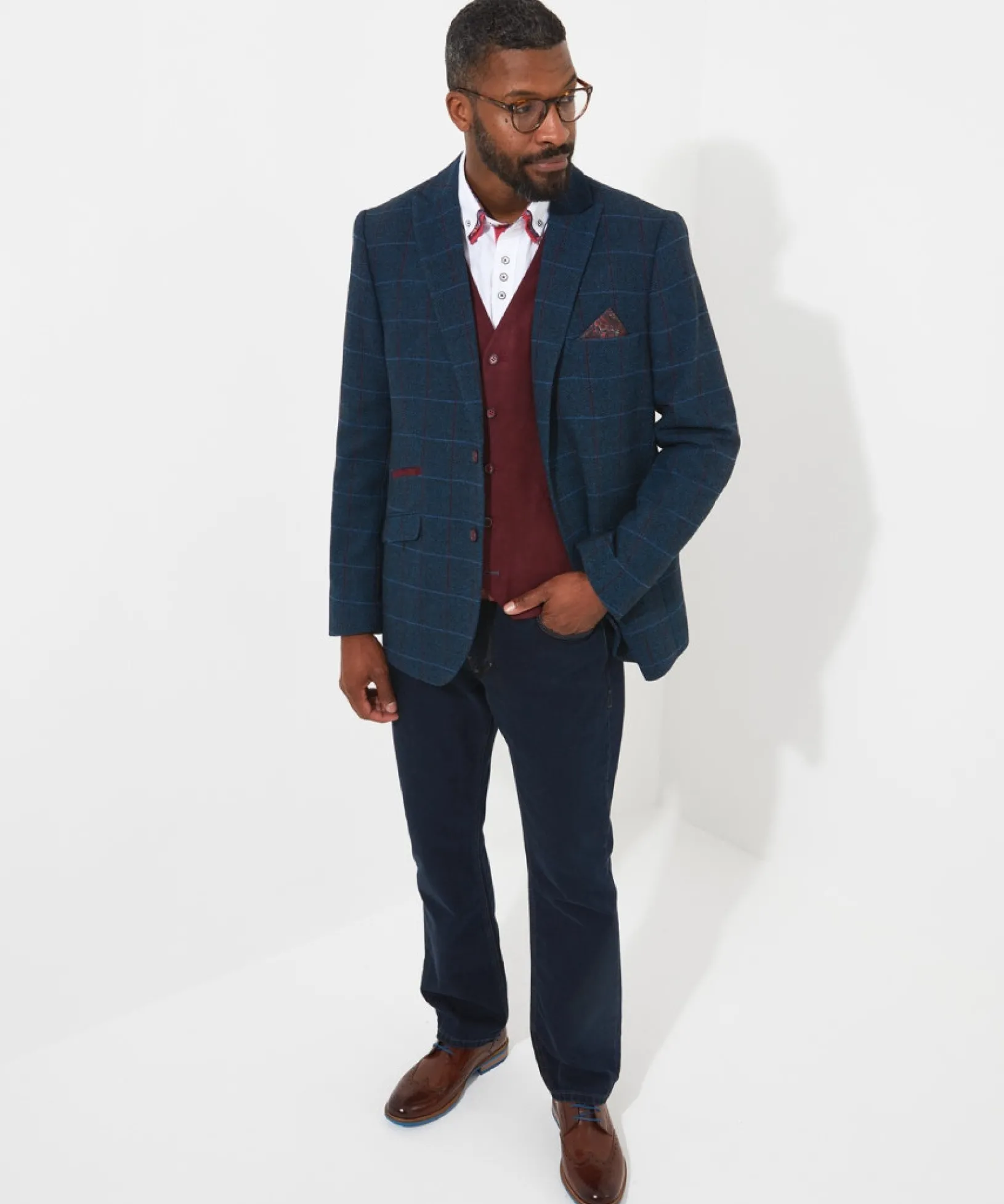 check_it_out_blazer_3.webp Shop Men's Collection | Blazers | Men's Tailoring | Coats & Jackets | Sale Blazers | Sale Coats & Jacket | Top Picks | Men,s | Top Picks | Men,s | Men,s | Men,s Joe Browns Check It Out Blazer Blue