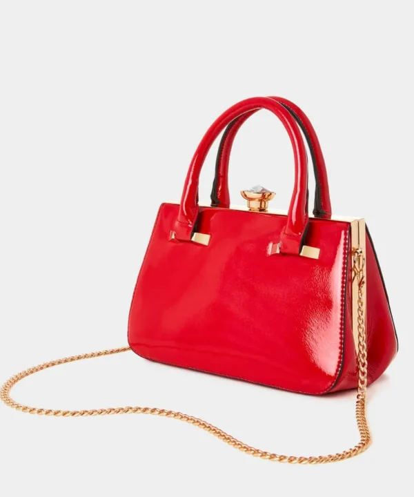 Handbags & Purses | Accessories & Jewellery | Sale Handbags & Purses | Women's | Women's | Women's Joe Browns Cherie Patent Bag Red