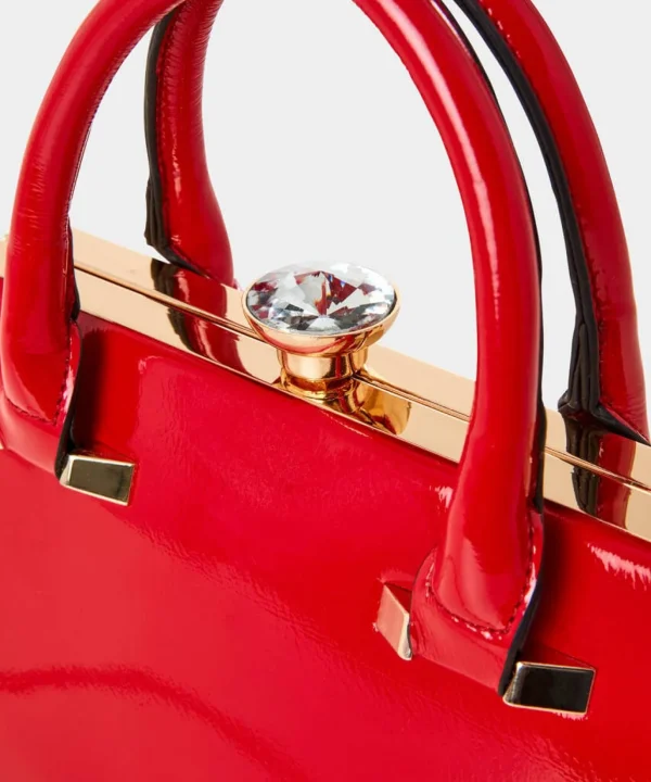 Handbags & Purses | Accessories & Jewellery | Sale Handbags & Purses | Women's | Women's | Women's Joe Browns Cherie Patent Bag Red