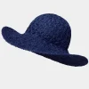 Sale Accessories & Jewellery | Women's Joe Browns Chic Crochet Style Summer Hat Dark Blue